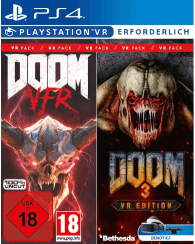 Action Pack: DOOM VFR + DOOM 3 VR screenshot 2 for Playstation 4